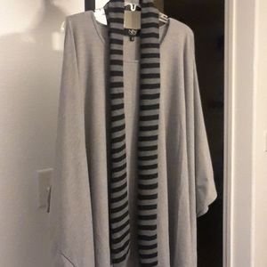 Sexy oversize blouse